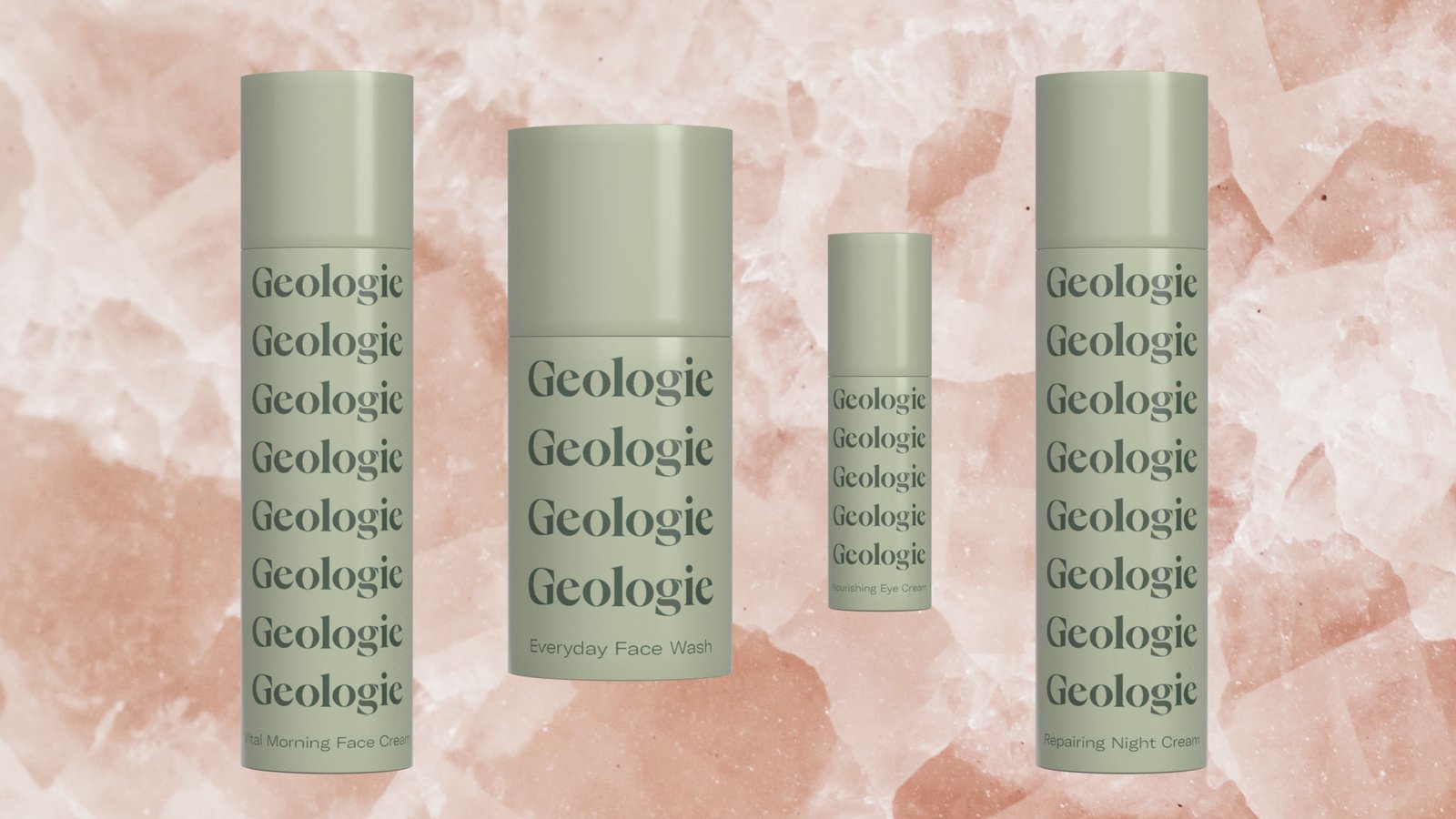 Geologie Men's skin care packaging